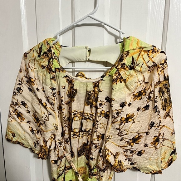 Karen Millen X Rui Jiang Mirrored Tulipa Print Woven Satin Mini Dress 6 S2 - Picture 8 of 10